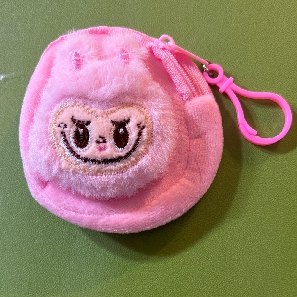 Light Pink Labubu Coin Pouch